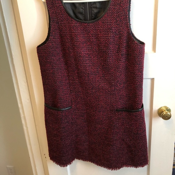 Just Fab Xxl burgundy and Black Sleeveless Sheath dress with pockets-new - Picture 1 of 12